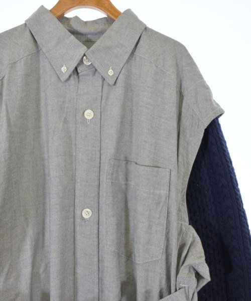 ZUCCa（ズッカ）シャツワンピース グレー サイズ:M レディース/2200650379039