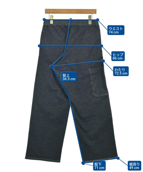 ZUCCa（ズッカ）デニムパンツ 紺 サイズ:M レディース/2200702447266