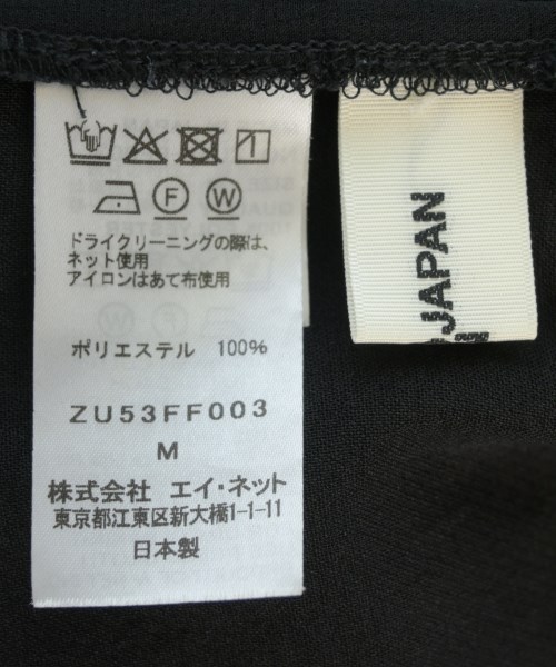 ZUCCa（ズッカ）その他 黒 サイズ:M レディース/2200706945027