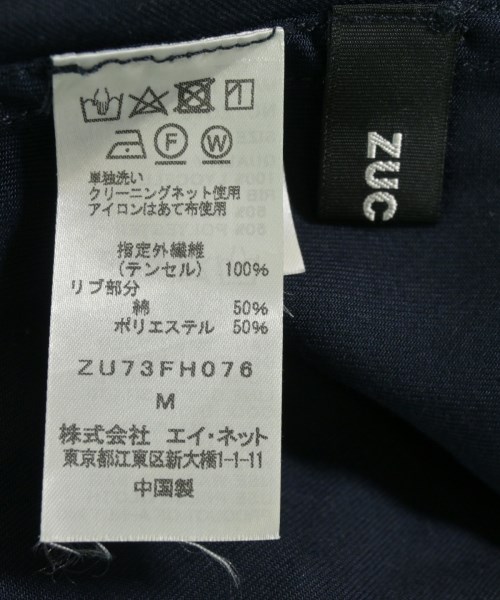 ZUCCa（ズッカ）ワンピース 紺 サイズ:M レディース/2200708627075