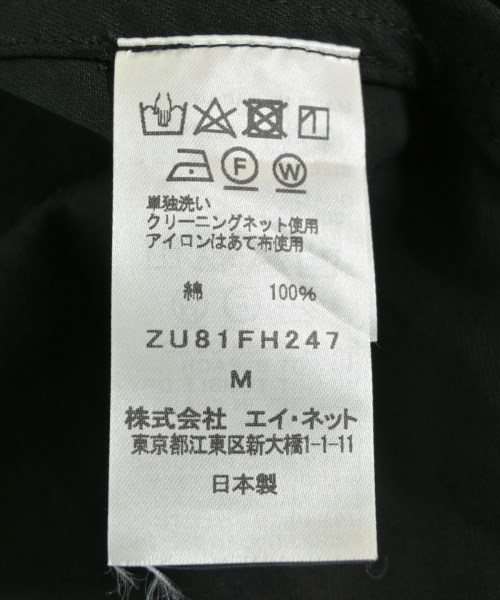 ZUCCa（ズッカ）ワンピース 黒 サイズ:M レディース/2200708627105