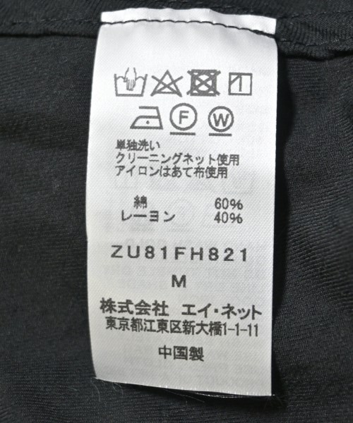 ZUCCa（ズッカ）ワンピース 黒 サイズ:M レディース/2200708627143