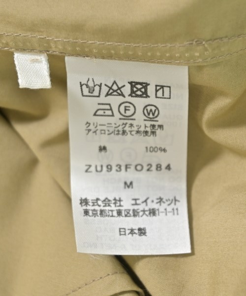 ZUCCa（ズッカ）ブラウス ベージュ サイズ:M レディース/2200708627150