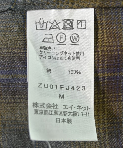 ZUCCa（ズッカ）ブラウス グレー サイズ:M レディース/2200708627167