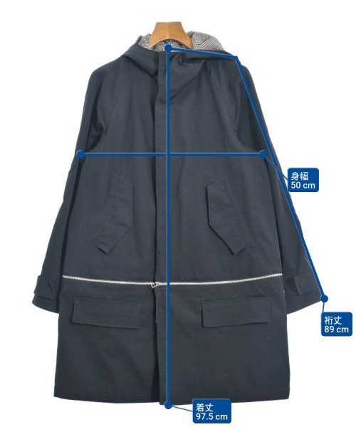 ZUCCa（ズッカ）コート 紺 サイズ:M メンズ/2200659912015