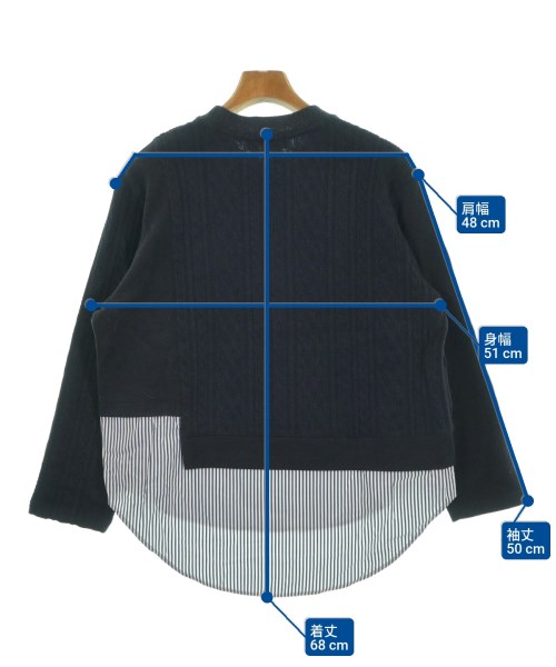 ZUCCa（ズッカ）ニット・セーター 紺 サイズ:M レディース/2200658058097