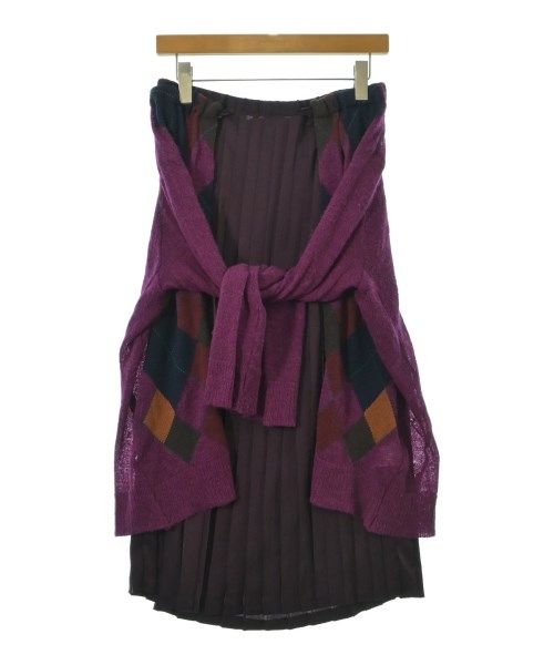 ZUCCa（ズッカ）ロング・マキシ丈スカート 紫 サイズ:M レディース/2200660055091