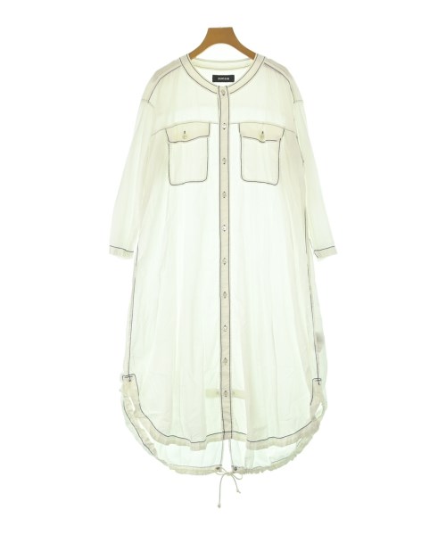 ZUCCa(ズッカ)シャツワンピース 白 サイズ:M/2200662918028