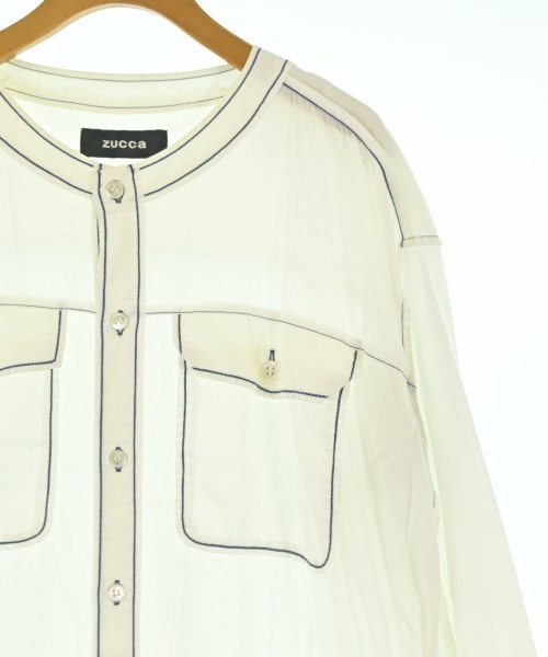 ZUCCa（ズッカ）シャツワンピース 白 サイズ:M レディース/2200662918028