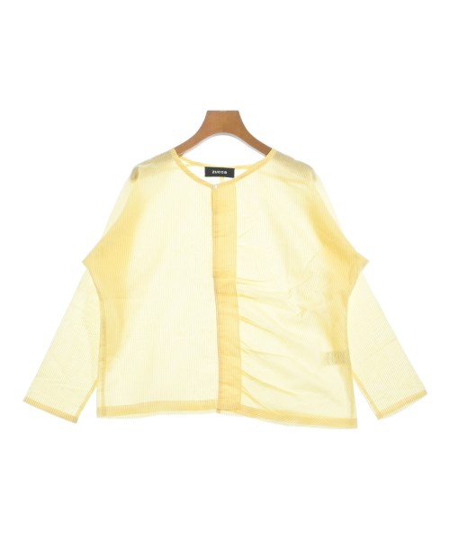 ZUCCa(ズッカ)ブラウス 黄 サイズ:M/2200661570012