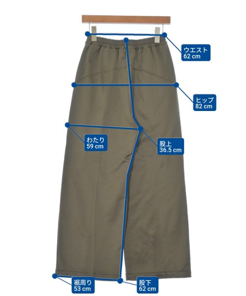 ZUCCa（ズッカ）スウェットパンツ カーキ サイズ:S レディース/2200661741610