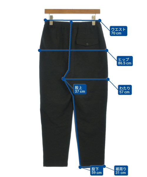 ZUCCa（ズッカ）スラックス 黒 サイズ:M レディース/2200663389025