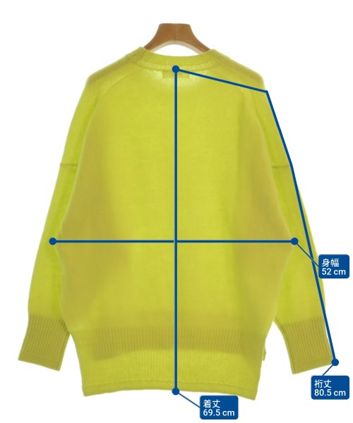 ZUCCa（ズッカ）ニット・セーター 黄 サイズ:M レディース/2200665605437