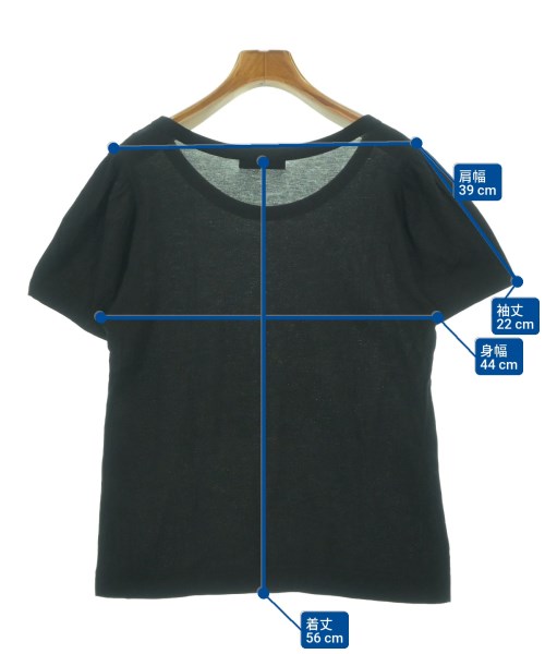 ZUCCa（ズッカ）Tシャツ・カットソー 黒 サイズ:M レディース/2200670207039