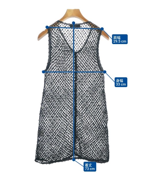 ZUCCa（ズッカ）ベスト/ノースリーブ 黒 サイズ:F レディース/2200671633066