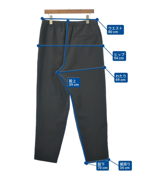 ZUCCa（ズッカ）スラックス 黒 サイズ:XL メンズ/2200672113017