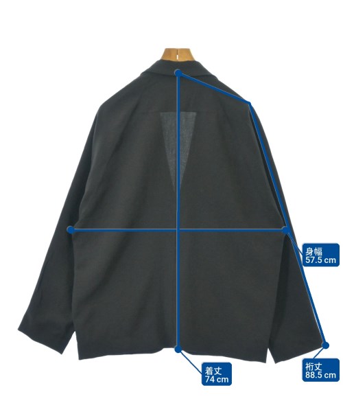 ZUCCa（ズッカ）カジュアルシャツ 黒 サイズ:XL メンズ/2200672113024