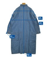 ZUCCa（ズッカ）シャツワンピース 青 サイズ:M レディース/2200714398099