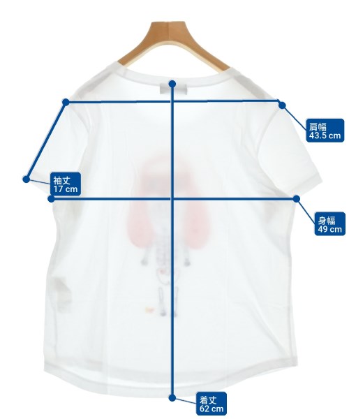ZUCCa（ズッカ）Tシャツ・カットソー 白 サイズ:M レディース/2200723299028