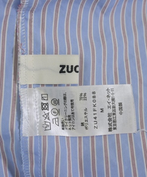 ZUCCa（ズッカ）カジュアルシャツ 青 サイズ:M レディース/2200724210015