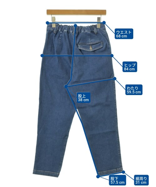ZUCCa（ズッカ）デニムパンツ 青 サイズ:S レディース/2200726145124