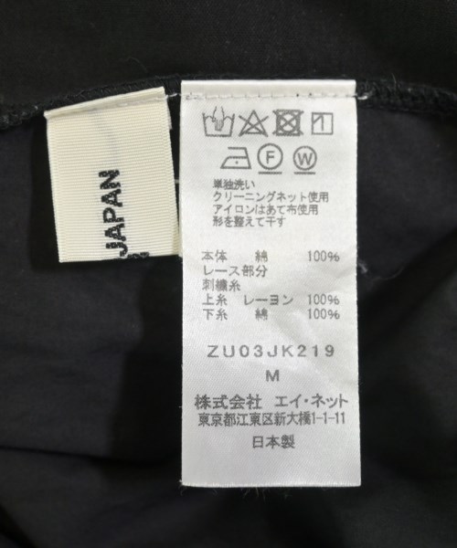 ZUCCa（ズッカ）Tシャツ・カットソー 黒 サイズ:M レディース/2200727938046