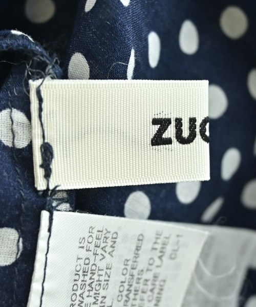 ZUCCa（ズッカ）シャツワンピース 紺 サイズ:M レディース/2200720243031