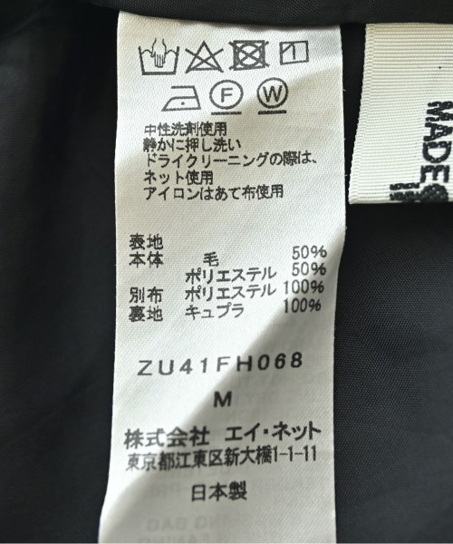 ZUCCa（ズッカ）ワンピース 黒 サイズ:M レディース/2200725073060