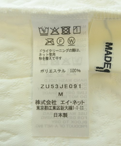 ZUCCa（ズッカ）ブラウス 白 サイズ:M レディース/2200681596061