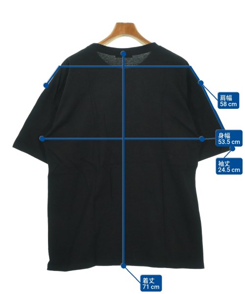 ZUCCa（ズッカ）Tシャツ・カットソー 黒 サイズ:M メンズ/2200681909014