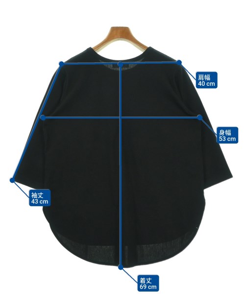 ZUCCa（ズッカ）Tシャツ・カットソー 黒 サイズ:M レディース/2200686773016