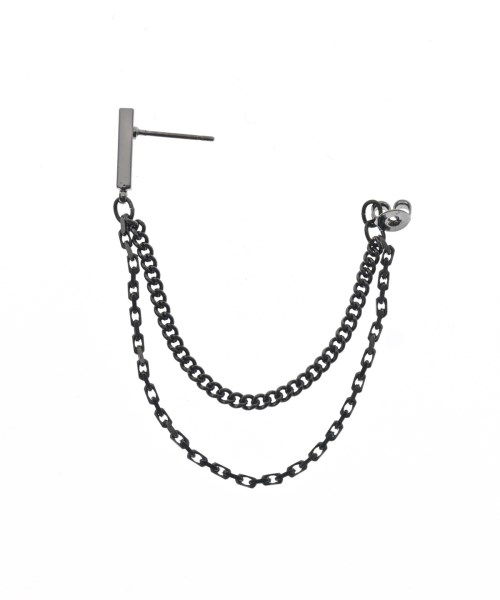 ZUCCa（ズッカ）ピアス 黒 サイズ:- レディース/2200684251325