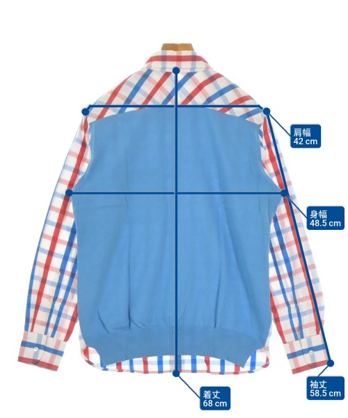 TSUMORI CHISATO（ツモリチサト）カジュアルシャツ 赤 サイズ:1(S位) メンズ/2200667911062