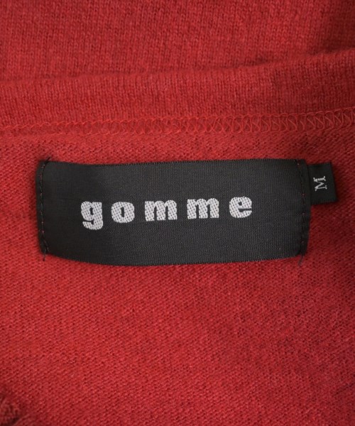gomme（ゴム）ニット・セーター 赤 サイズ:M レディース/2200607811117