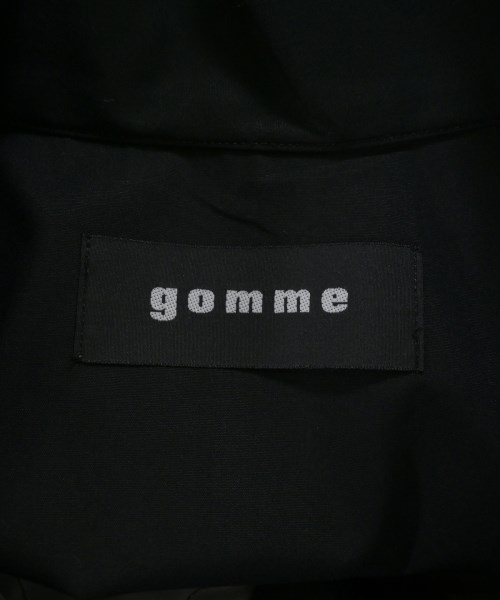 gomme（ゴム）カジュアルシャツ 黒 サイズ:M レディース/2200695254032
