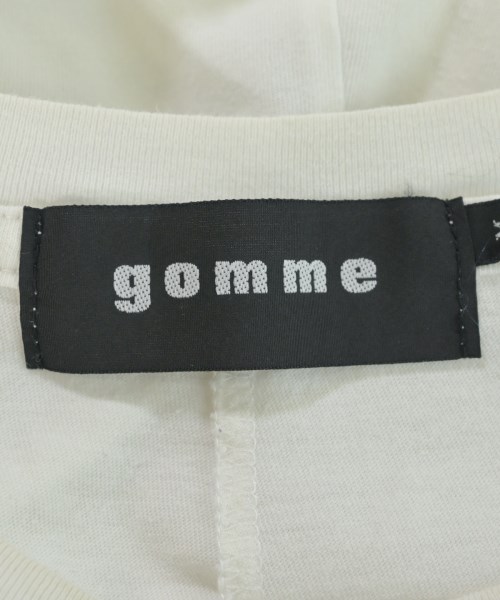 gomme（ゴム）Tシャツ・カットソー 白 サイズ:M レディース/2200700549023