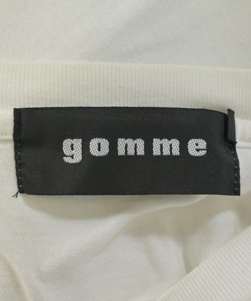 gomme（ゴム）Tシャツ・カットソー 白 サイズ:M レディース/2200700549054