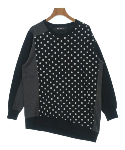 gomme(ゴム)Tシャツ・カットソー 黒 サイズ:M/2200700549139