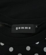 gomme（ゴム）Tシャツ・カットソー 黒 サイズ:M レディース/2200700549139