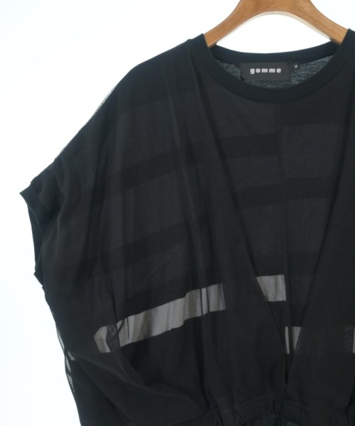 gomme（ゴム）Tシャツ・カットソー 黒 サイズ:M レディース/2200700549344
