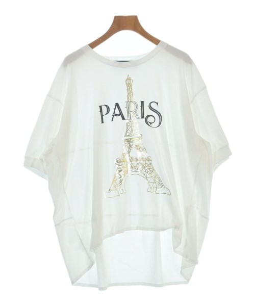 gomme(ゴム)Tシャツ・カットソー 白 サイズ:M/2200700595051
