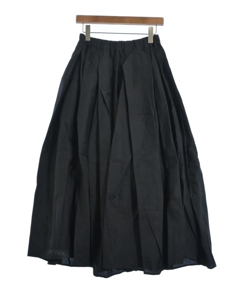 gomme(ゴム)ロング・マキシ丈スカート 黒 サイズ:M/2200647724040
