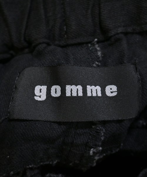 gomme（ゴム）その他 黒 サイズ:M レディース/2200706296020