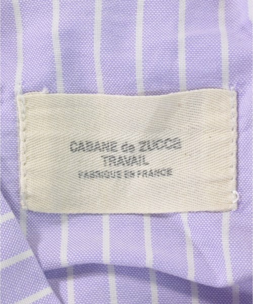 CABANE de zucca（カバンドズッカ）カジュアルシャツ 紫 サイズ:2(M位) メンズ/2200594035190