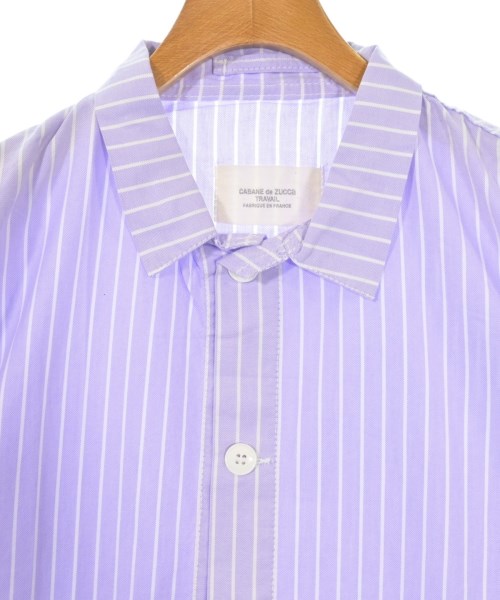 CABANE de zucca（カバンドズッカ）カジュアルシャツ 紫 サイズ:2(M位) メンズ/2200594035190
