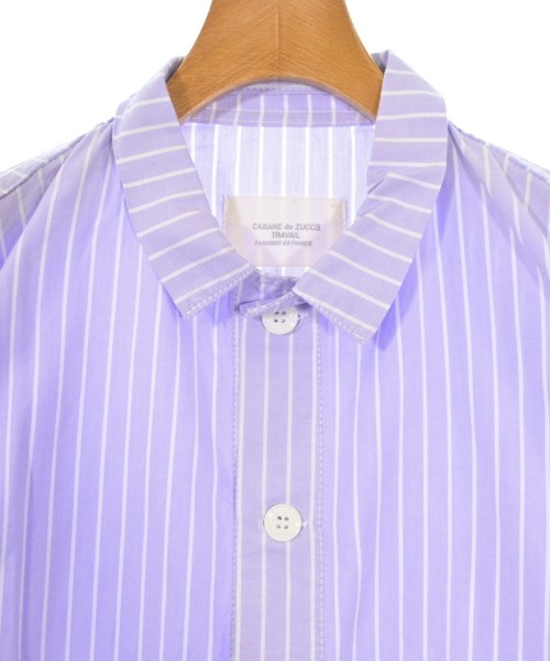 CABANE de zucca（カバンドズッカ）カジュアルシャツ 紫 サイズ:0(XS位) メンズ/2200594035206