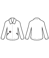 CABANE de zucca（カバンドズッカ）カバーオール 青 サイズ:1(S位) メンズ/2200640228095