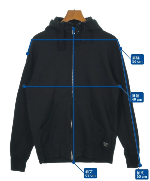 CABANE de zucca（カバンドズッカ）パーカー 黒 サイズ:M メンズ/2200628700018