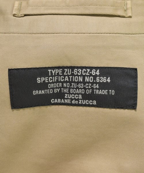 CABANE de zucca（カバンドズッカ）トレンチコート ベージュ サイズ:S メンズ/2200641721021