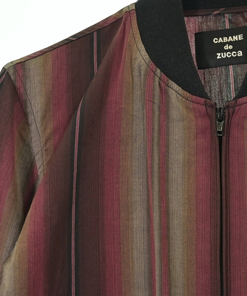 CABANE de zucca（カバンドズッカ）ブルゾン 赤 サイズ:M メンズ/2200625402021